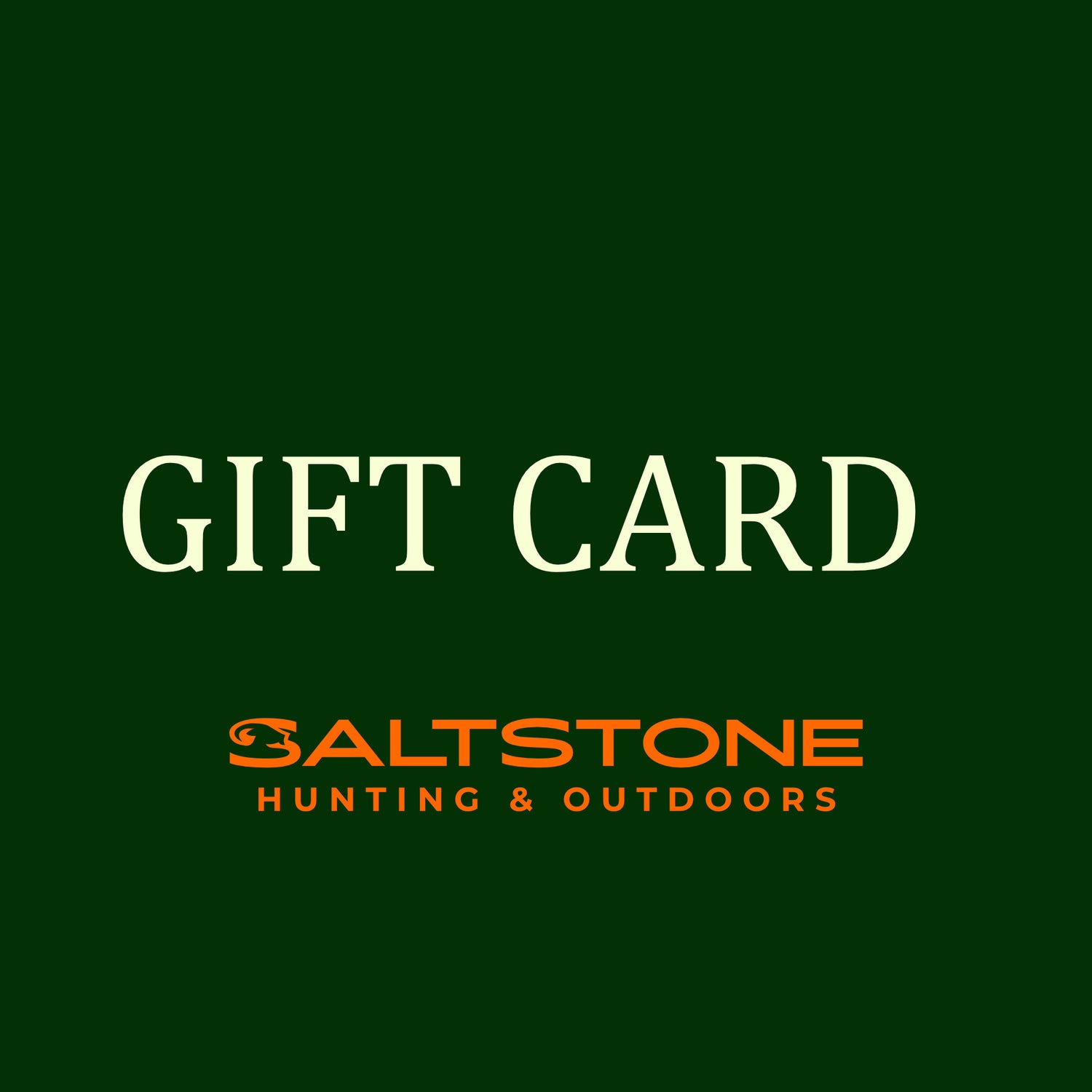 Official SALTSTONE Hunting USA Store Gift Card