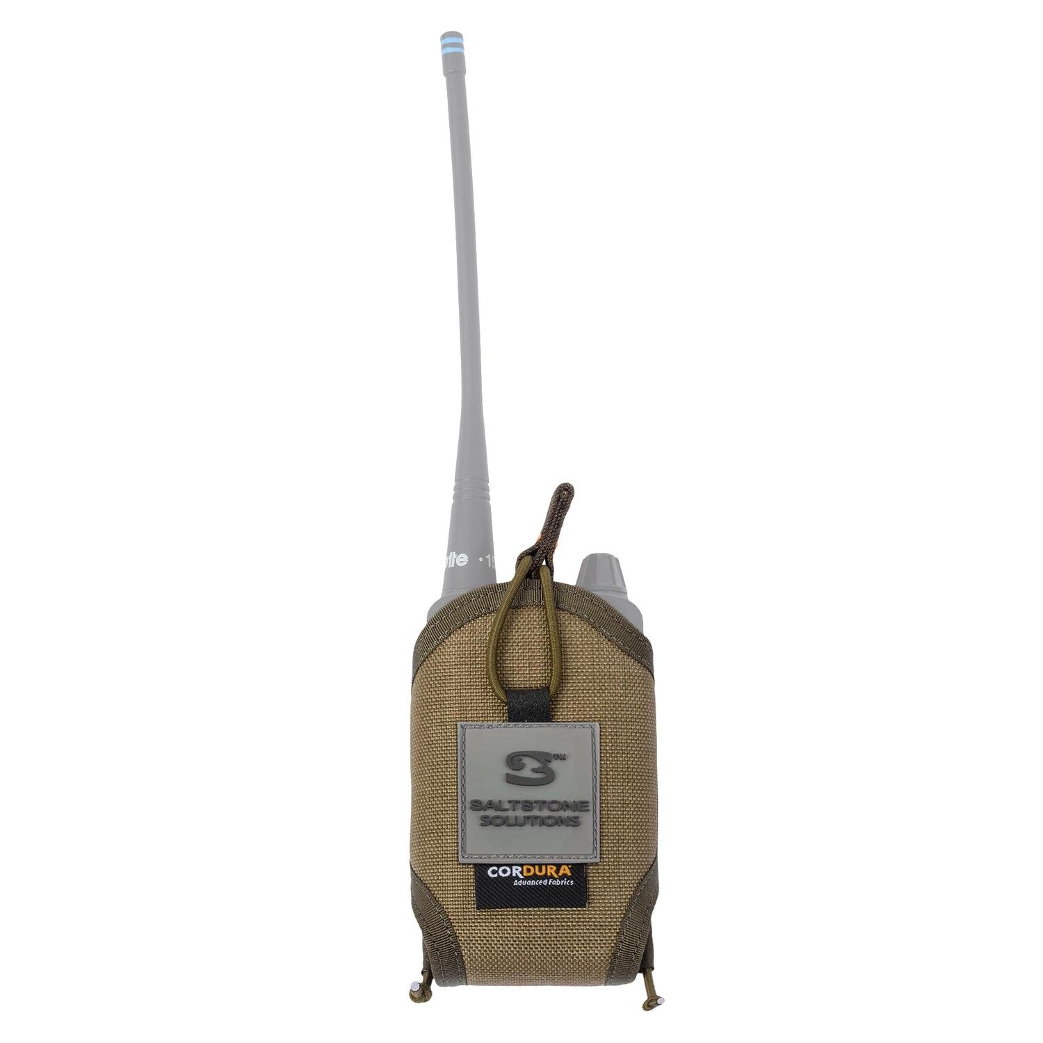 Radio Holster Walkie Talkie Case Add-on for the Integrator Hunting Vest by Saltstone - coyote