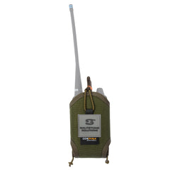 Radio Holster Walkie Talkie Case Add-on for the Integrator Hunting Vest by Saltstone - green